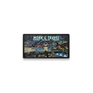 Патч «Work&Travel Курськ» в ПВХ PSDinfo®