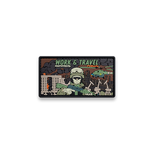Патч «Work&Travel Маріуполь» в ПВХ PSDinfo®