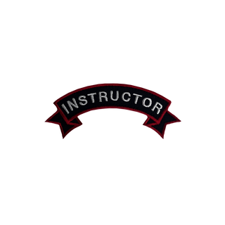 Патч "Instructor" вишивка PSDinfo®