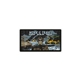 Патч «Work&Travel Курськ»  PSDinfo® NEW