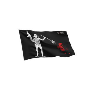 Стяг "Black Beard Flag Ukrainian Edition"