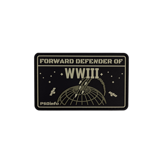 Патч "Forward defender of WWIII" PSDinfo®