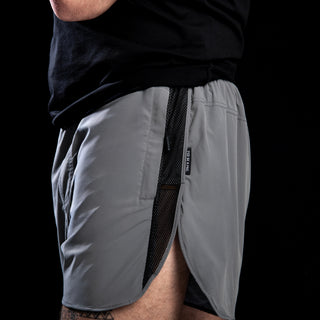 STRIDE SHORTS LIGHT GRAY  "Be a Pro" PSDinfo®