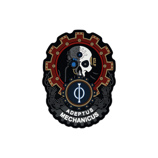 Патч ПВХ "ADEPTUS MECHANICUS"