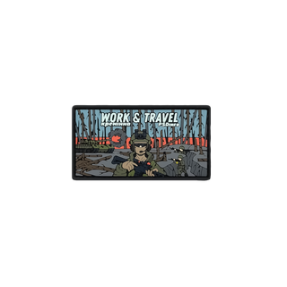 Патч «Work&Travel Кремінна» Limited Edition в ПВХ PSDinfo®