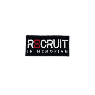 Патч "RECRUIT in memoriam"