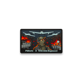PSDinfo® × 14th UAS Regiment collaboration patch