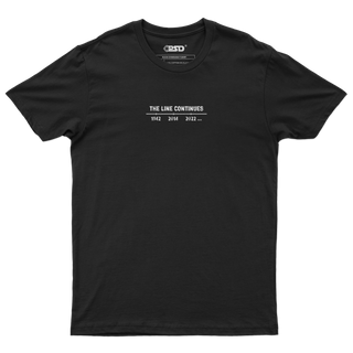 T-Shirt THE LINE CONTINUES PSDinfo®