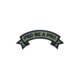 Патч "PSD BE A PRO" вишивка PSDinfo®