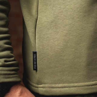 Midweight Longsleeve Olive PSDinfo® Logo Stitch Edition
