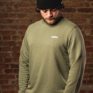Midweight Longsleeve Olive PSDinfo® Logo Stitch Edition