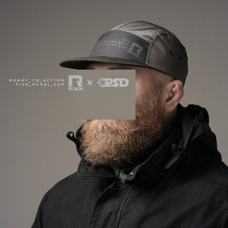 Кепка "Ready To Action Five Panel Cap" R3ICH x PSDinfo®