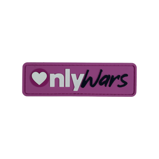 PVC Patches “ONLYWARS LOVE limited”
