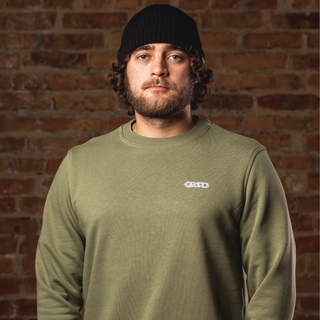 Midweight Longsleeve Olive PSDinfo® Logo Stitch Edition