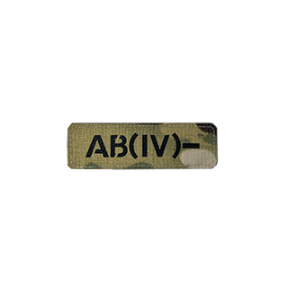 Патч Abrams  Група Крові