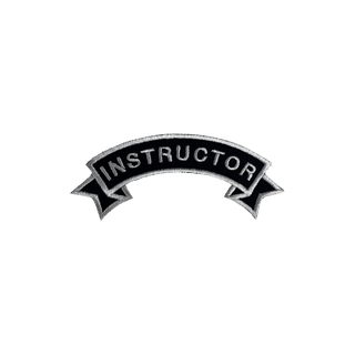 Патч "Instructor" вишивка PSDinfo®