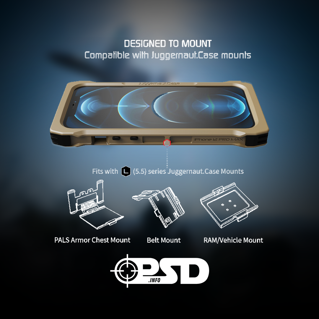 Протиударний чохол Juggernaut.Case Iphone 12 Pro Max IMPCT Phone Case