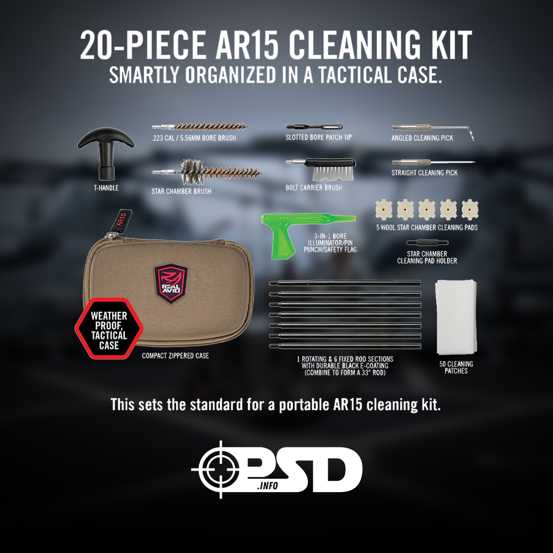 Набір для чищення зброї Real Avid Gun Boss AR15 Tactical Cleaning Kit