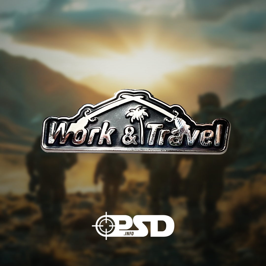 Пін Work & Travel PSDinfo®