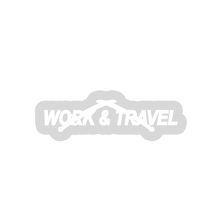 Наліпка Work&Travel на автомобіль PSDinfo®