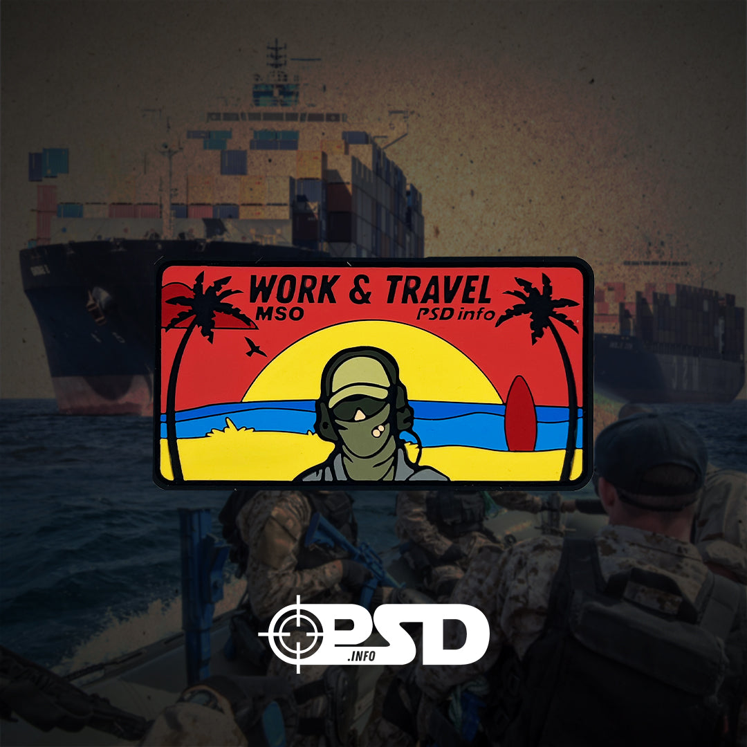 Патч «Work & Travel MSO» в ПВХ PSDinfo®